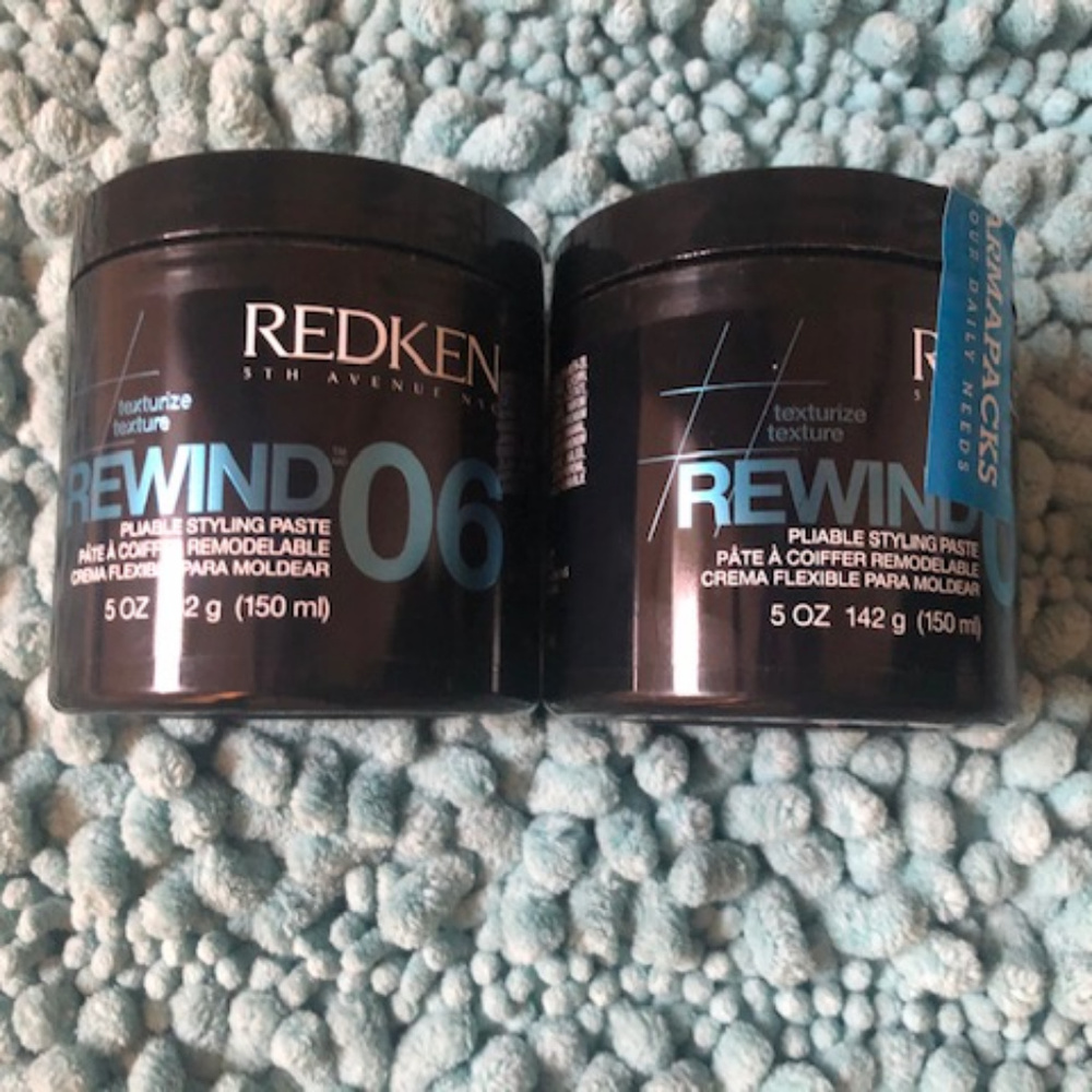 Redken Rewind 06 Pliable Styling Paste 2 container